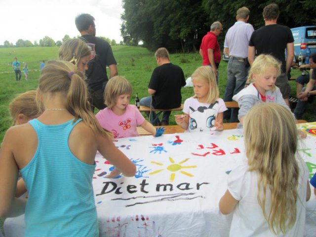 25.08.2012 Väter zelten mit Ihren Kindern