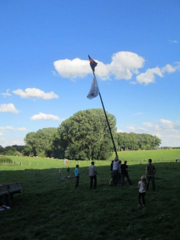 25.08.2012 Väter zelten mit Ihren Kindern