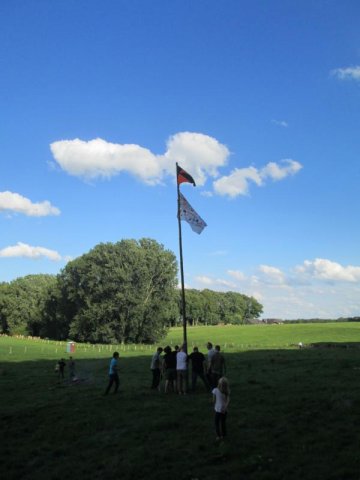 25.08.2012 Väter zelten mit Ihren Kindern