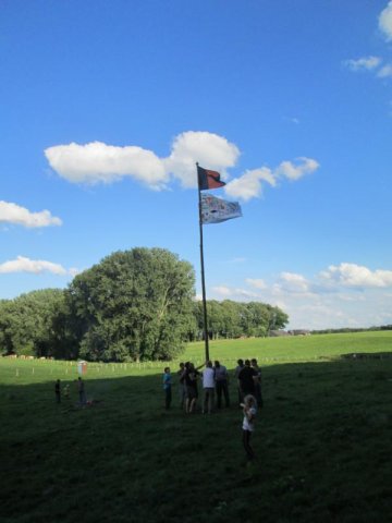 25.08.2012 Väter zelten mit Ihren Kindern