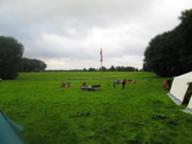 25.08.2012 Väter zelten mit Ihren Kindern