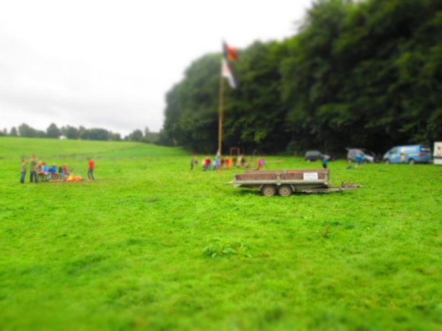 25.08.2012 Väter zelten mit Ihren Kindern