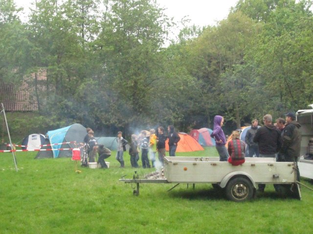 25.05.2013 Fußballübertragung bei "Väter zelten mit ihren Kindern"