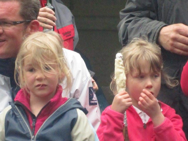 25.05.2013 Fußballübertragung bei "Väter zelten mit ihren Kindern"