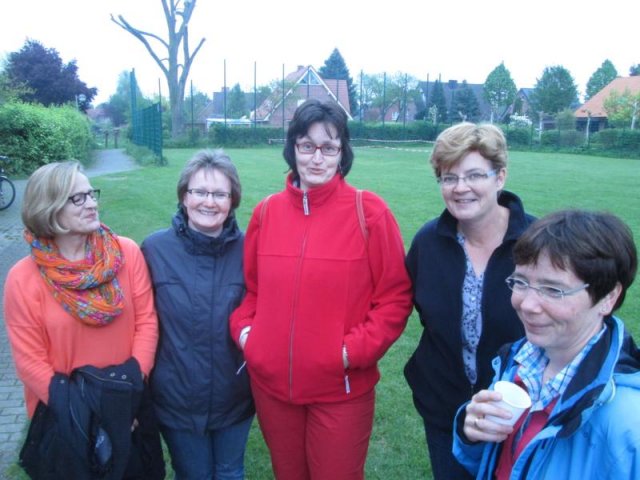 26.04.2014 die Kolpingfamilie Havixbeck spielt Kubb