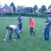 26.04.2014 die Kolpingfamilie Havixbeck spielt Kubb