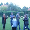 26.04.2014 die Kolpingfamilie Havixbeck spielt Kubb