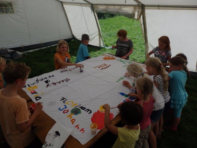 22.08.2015 Väter zelteten mit ihren Kindern