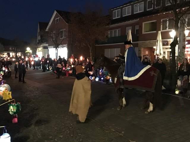 12. und 13.11.2015 Martinsumzüge der Kolpingfamilie im Stift Tilbeck und in Havixbeck