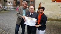 26.06.2016  500Euro für Innenrenovierung der St. Dionysius Kirche