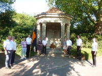 07.08.2020 Kranzniederlegung am Ehrenmal