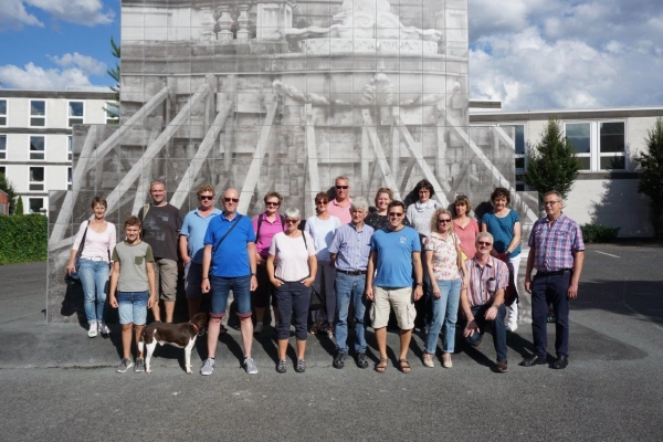 30.07.2017 Kolping macht in Kultur - Besuch der Skulpturenprojekte Münster 2017