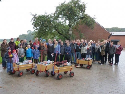 17.10.2015 Boßelturnier von KJG und Kolpingfamilie